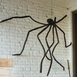 Lit Oversized Spider D&eacute;cor, , large