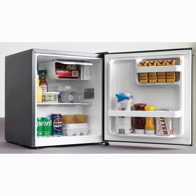 Frigidaire Compact 1.6 cu. ft. Fridge, Slate, large
