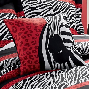 Zebra Accent Pillow, , large
