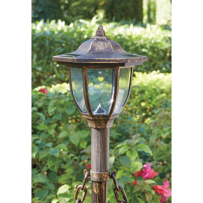 Set of 4 Chained Solar Lanterns, , large