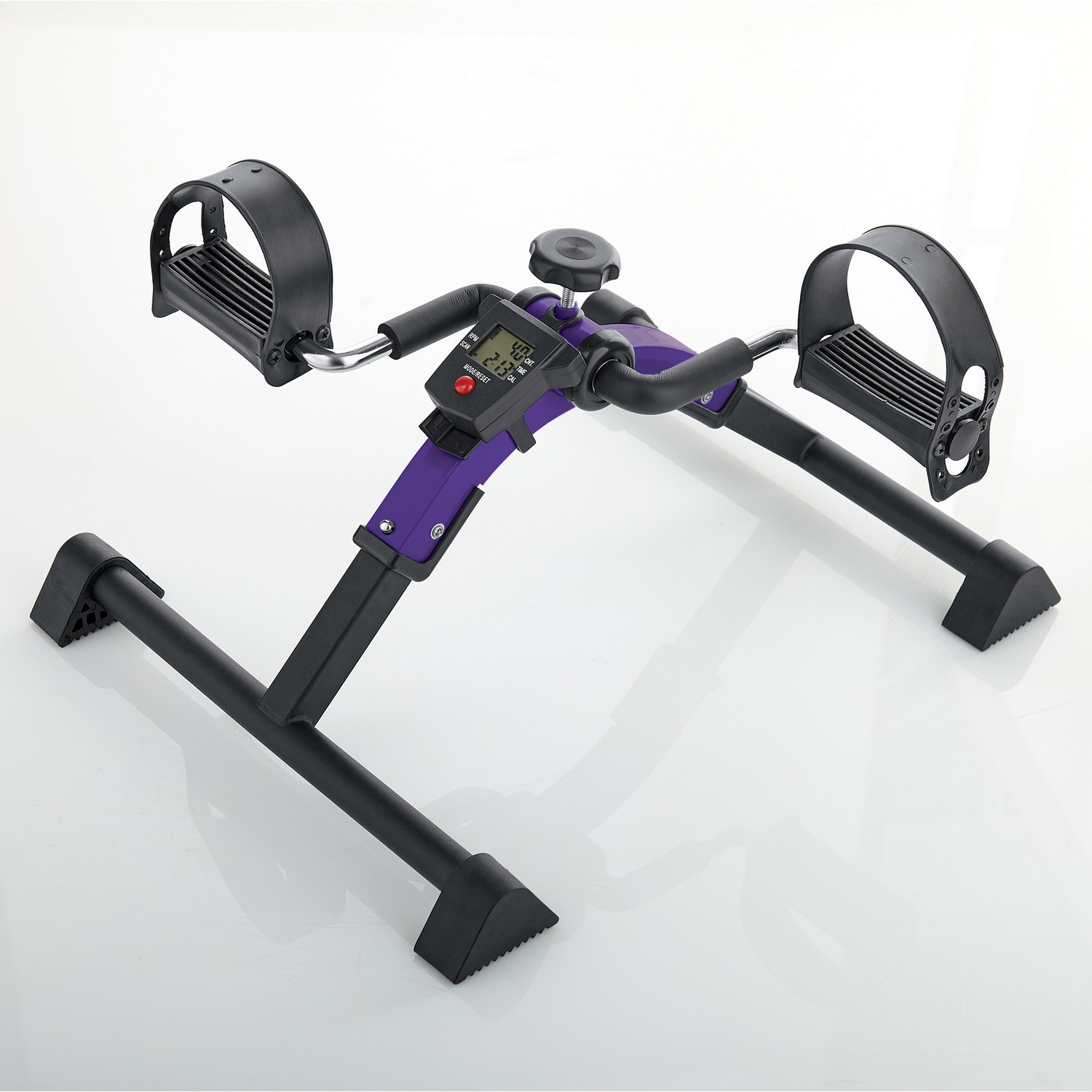 Drive pedal exerciser outlet