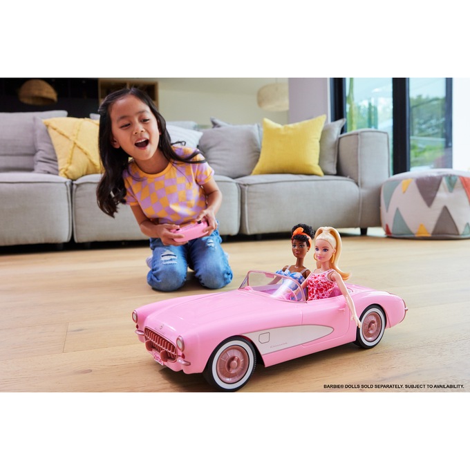 Hot Wheels Barbie Corvette RC, , large