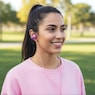 Emerson Fitness Earbuds, Pink, large