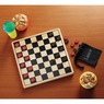 Wooden Checkers Set, , large