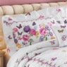Butterfly Floral Ruffled Sham, , large