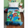Reversible Twin-Size Mario Fun Comforter, , large