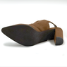 Open Back Women's Shootie with Heel, , large