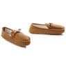 Women's Faux-Leather Moccasin Slipper, , large