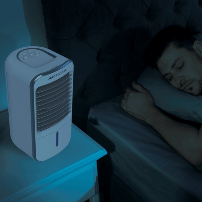 Arctic Air Turbo Chill XL Oscillating/Misting Personal-Space Cooler, , large