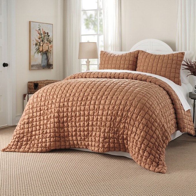 Cloud Puff Oversized Quilt, , large