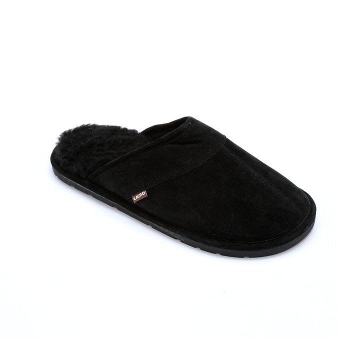 Men's Suede Slippers, , large