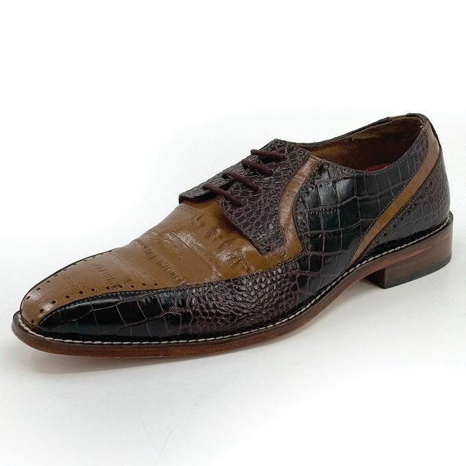Stacy Adams Talamanco Bike Toe Leather Lace-Up, , large