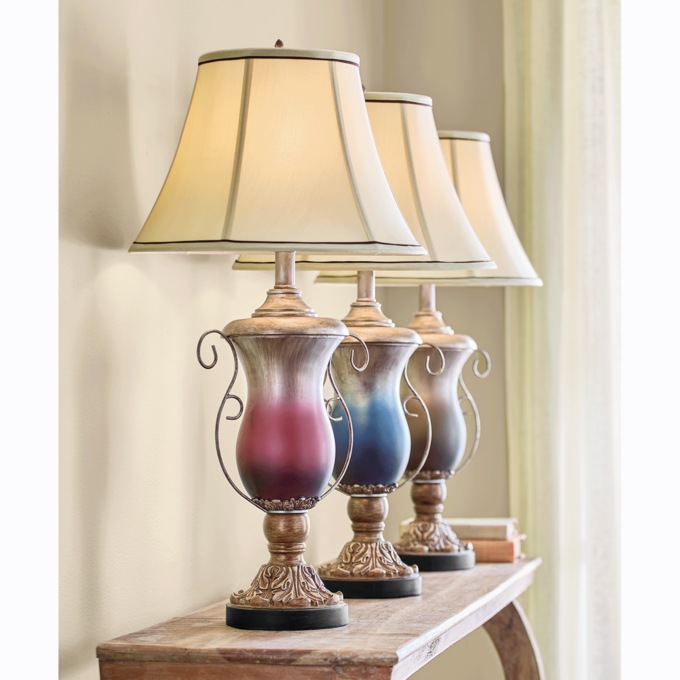 Eloise Traditional Lamp, Chocolate, large