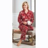Cozee Corner Printed Flannel Pajamas, , large