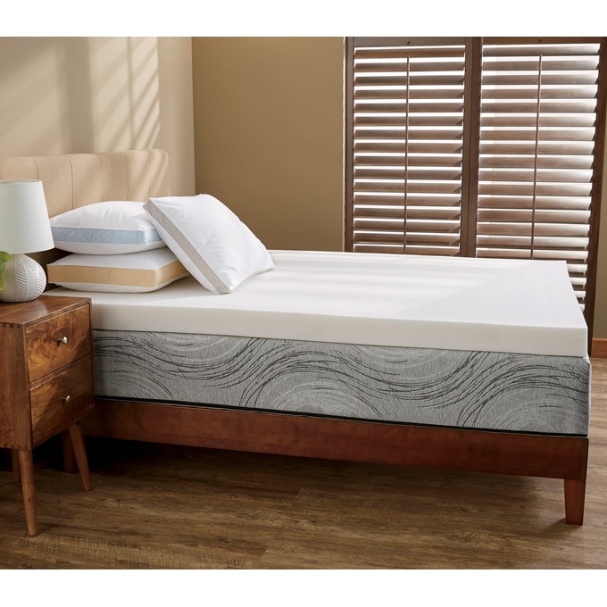 Sleep Connection 3.5" Memory Foam Topper, , large