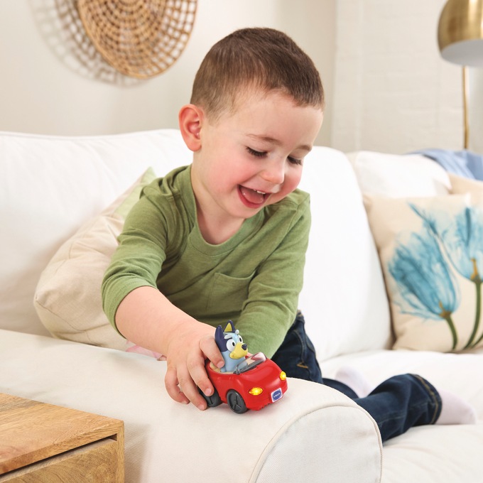 VTech Go! Go! Smart Wheels Bluey Escape Convertible, , large