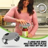 Robo Twist Jar Opener, Gray, large