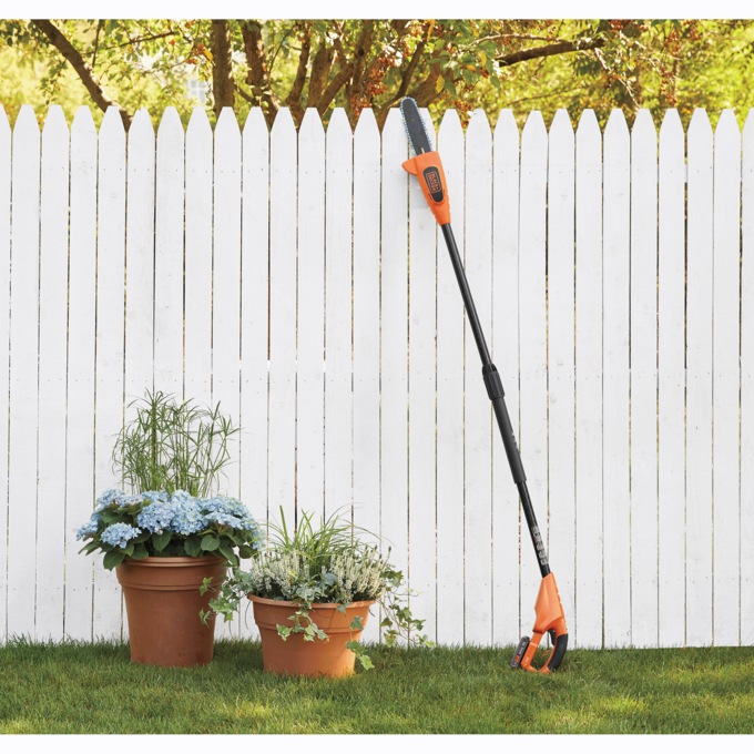 BLACK+DECKER 20V Cordless Pole Saw, , large