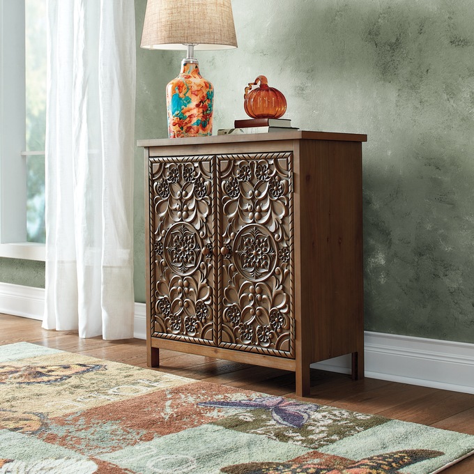 Andelisa Carved Cabinet, , large