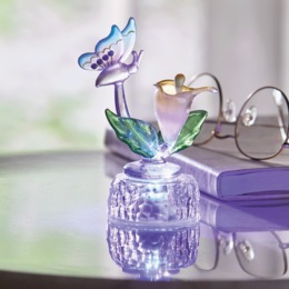 Lit Lily Butterfly Figurine, , large