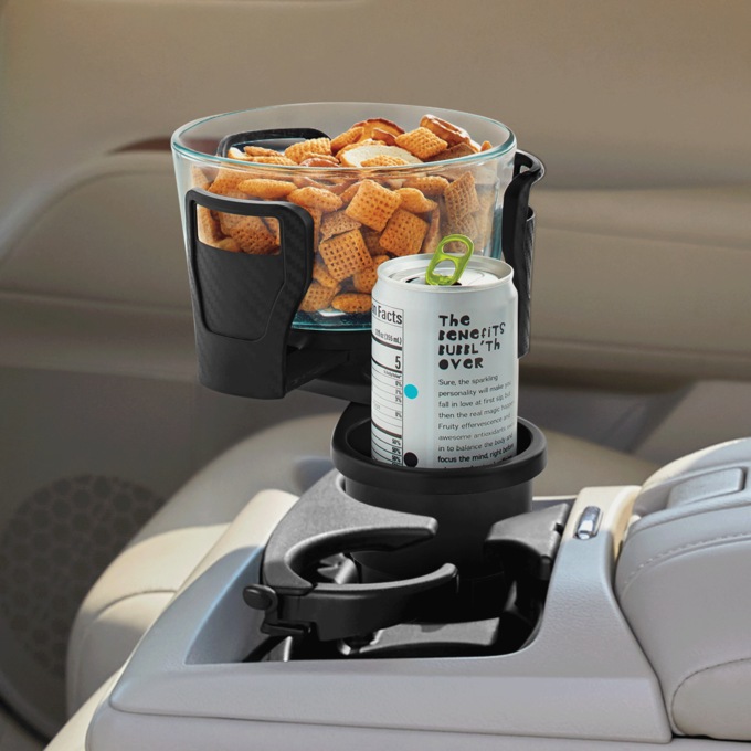 2-in-1 Expandable Auto Cup Holder, , large