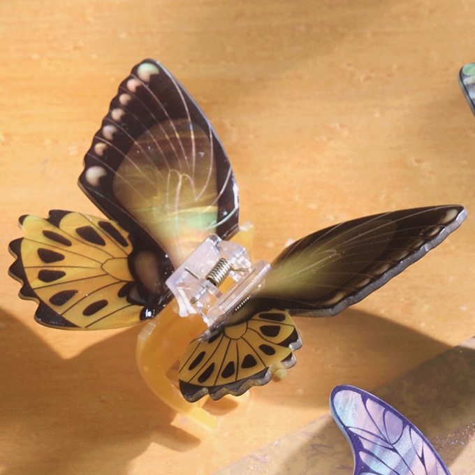 Butterfly Claw Hair Clip, , large