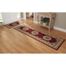 4-Piece Plush Floral Kirman Rug Set with Runner and Mats, , large
