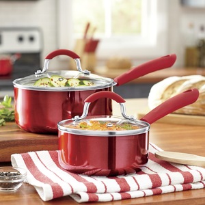 Ginny's® 4-Piece Saucepan Set, , large