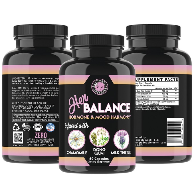 Her Balance Hormone Supplement, , large