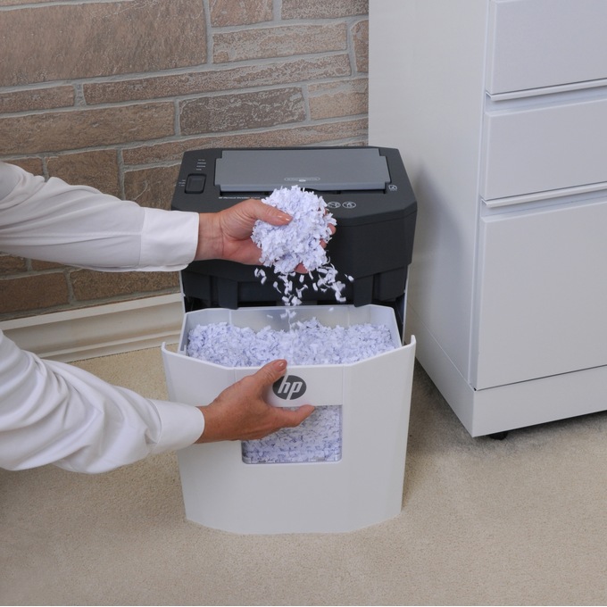 HP 80-Sheet Microcut Shredder, , large