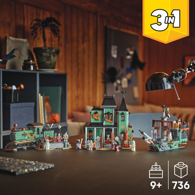 LEGO Creator 3-in-1 Haunted Mansion, , large