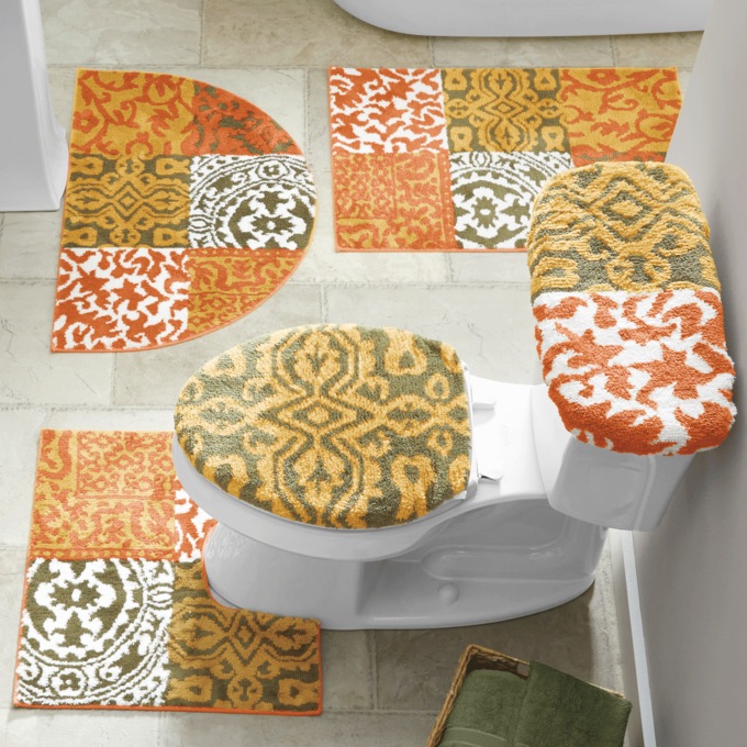 Serene 5-Piece Bath Set, Spice, large