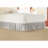 Raw-Edge Ruffled Bedskirt, , large