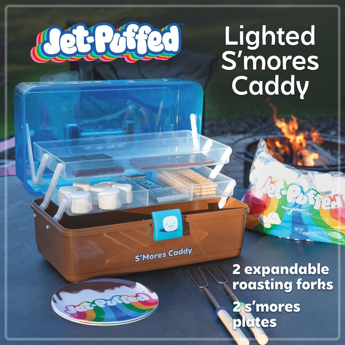 Jet Puffed Lighted S'Mores Caddy, , large