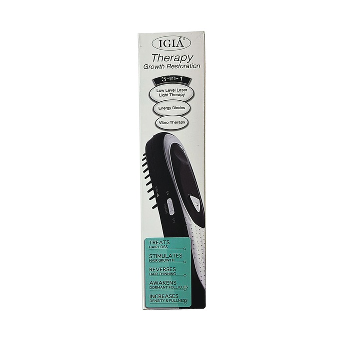 IGIA Light Therapy Hair Growth Restoration Brush, , large