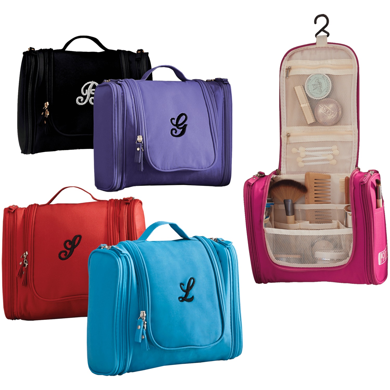 Personalized Extra-Large Hanging Toiletry Bag | Ginny's Personalized Extra-Large Hanging Toiletry Bag | Ginny's