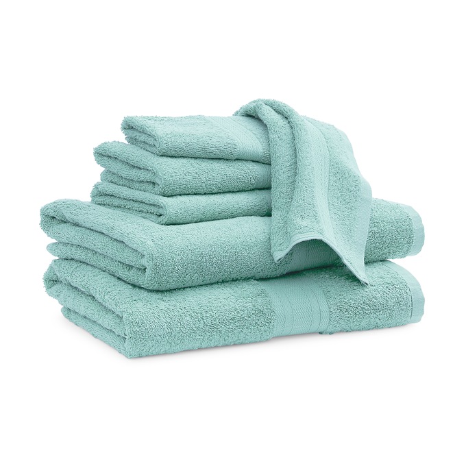 Color Connection® 6-Piece Cotton Towel Set, , large