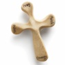 Inspirational Palm Cross, Brown, large