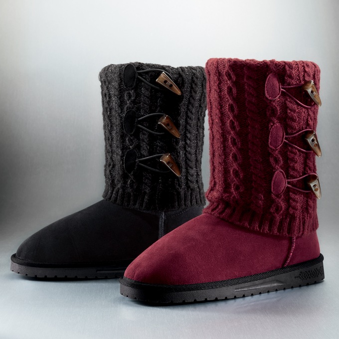 Essentials Women&#39;s Cheryl Sweater Toggle Boot by MUK LUKS, , large