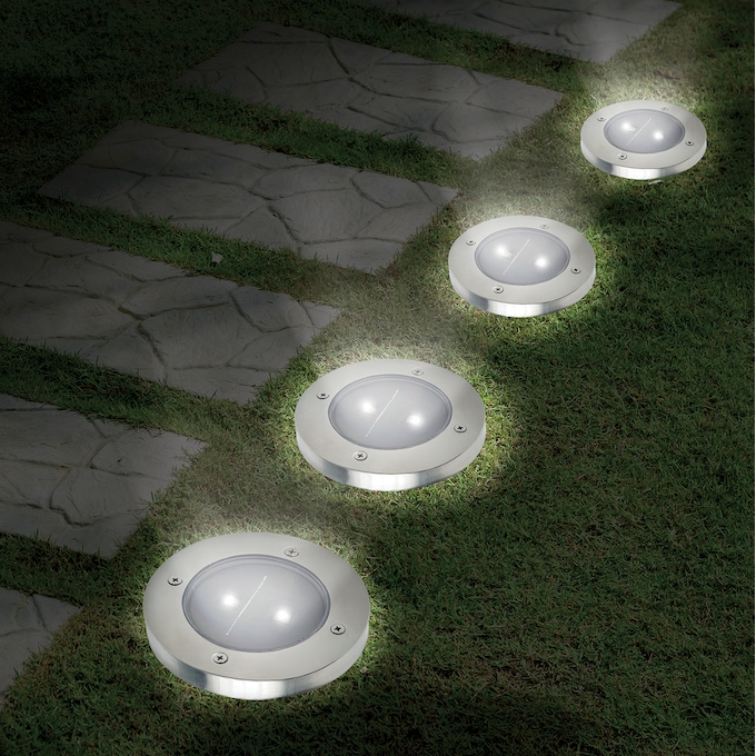 Set of 4 Solar Garden Pathway Lights | Ginny's