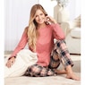 Women's Plaid Flannel PJ Set, , large