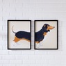 Freddy Daschund 2-Piece Wall Art Set, , large