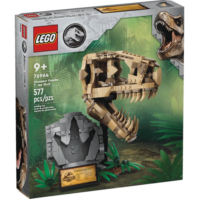 LEGO Jurassic World Dinosaur Fossils: T-Rex Skull, , large