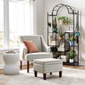 Charlotte Swoop-Arm Chair, , large