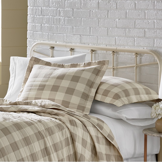 Buffalo Check Sham, , large