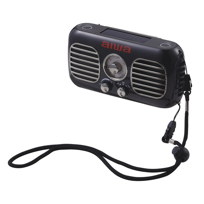 AIWA Handy Mate Solar-Charging Radio, , large