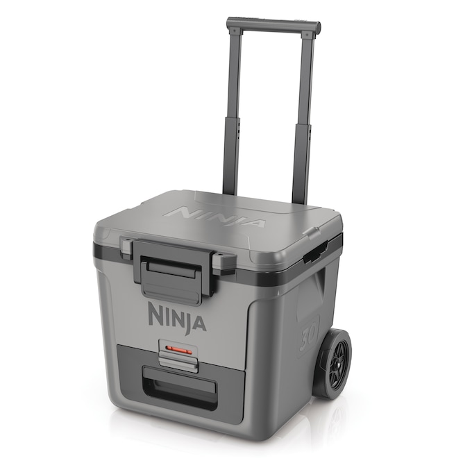 Ninja FrostVault 30-Quart Wheeled Cooler with Dry Zone, Gray, large