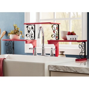 Strawberry Fields Over-The-Sink Shelf, , large
