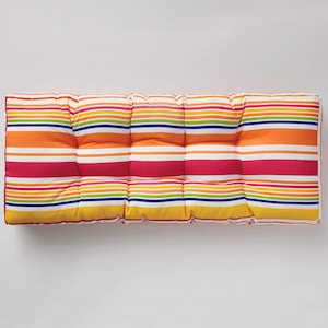 Wicker Settee Cushion, , large