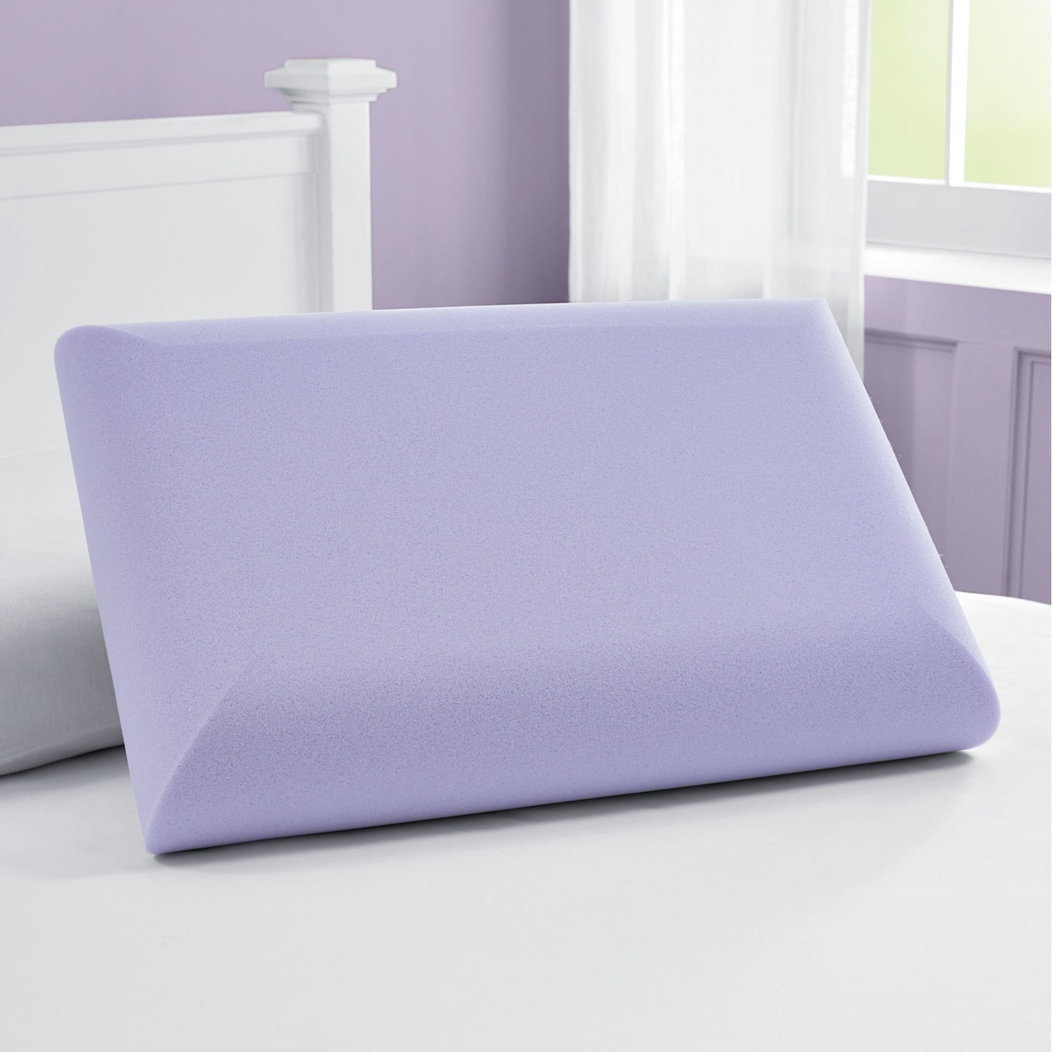 Purple memory foam pillow deals
